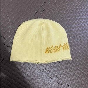 Marni Soft Yellow Knit Hat